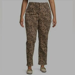 Terra & Sky Leopard Print Pants